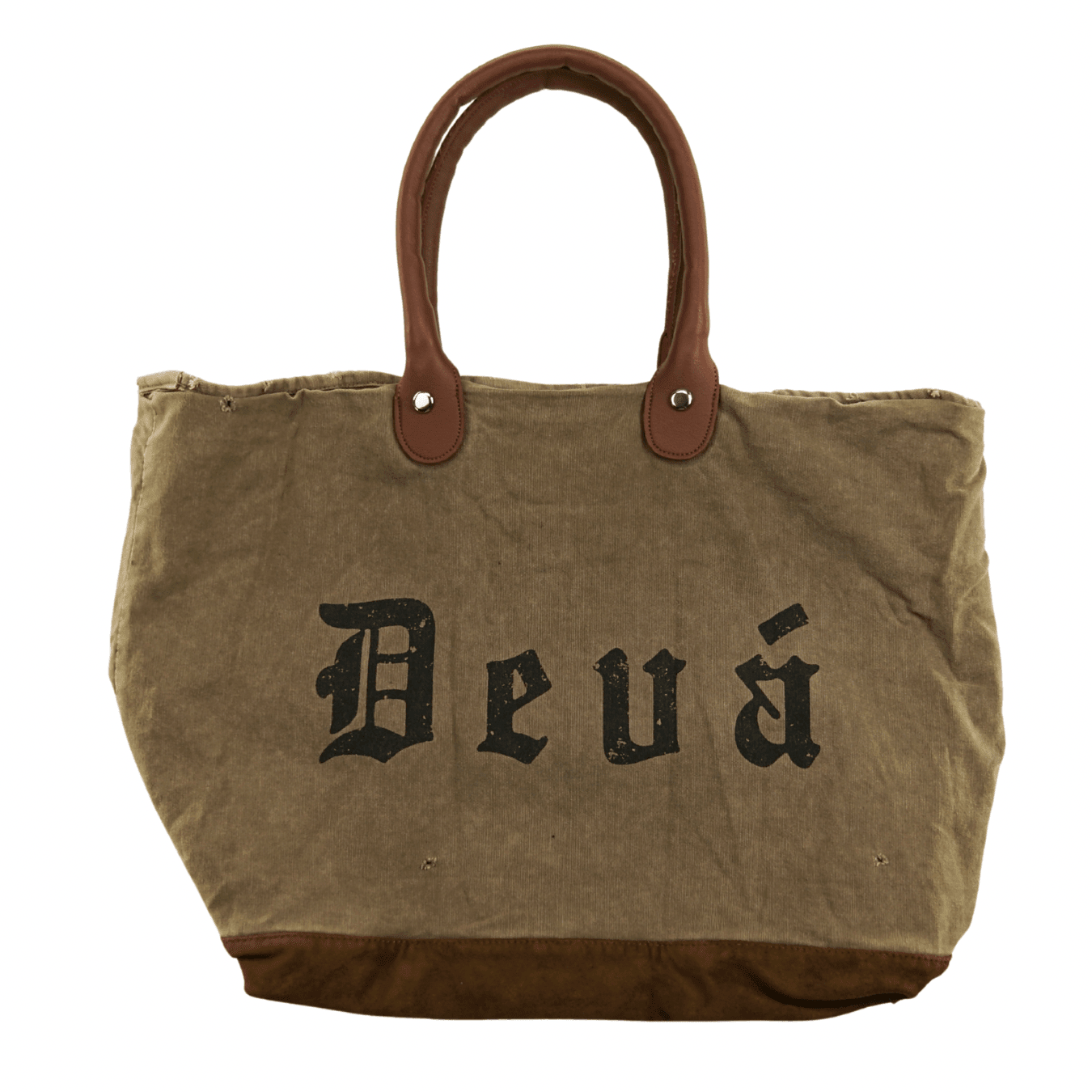 SS25 Tote Bag in beige and brown - Devá States - State Of Flux