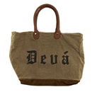 SS25 Tote Bag in beige and brown - Devá States - State Of Flux