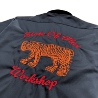 State Of Flux Workshop Dickies Shirt in black - State Of Flux - State Of Flux