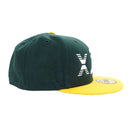State Of Flux X New Era Oakland Athletics 59Fifty Fitted Hat in green and yellow - State Of Flux - State Of Flux