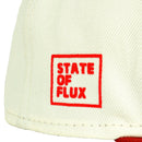 State Of Flux X New Era San Francisco Giants 59Fifty Fitted Hat in chrome white and radiant red - State Of Flux - State Of Flux