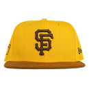 State Of Flux X New Era San Francisco Giants 59Fifty Fitted Hat in gold and toasted peanut - State Of Flux - State Of Flux