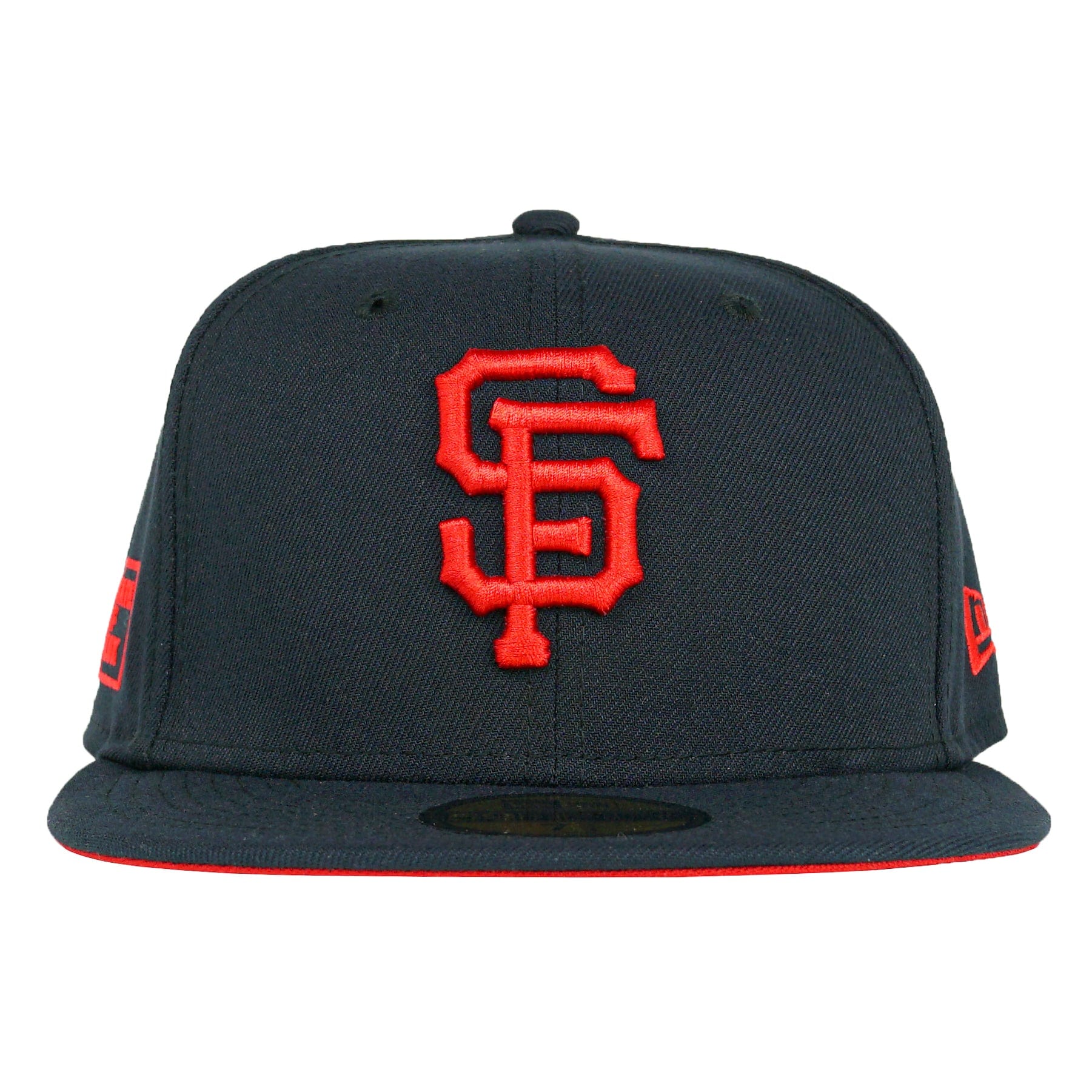 State Of Flux X New Era San Francisco Giants 59Fifty Fitted Hat in navy and radiant red - State Of Flux - State Of Flux