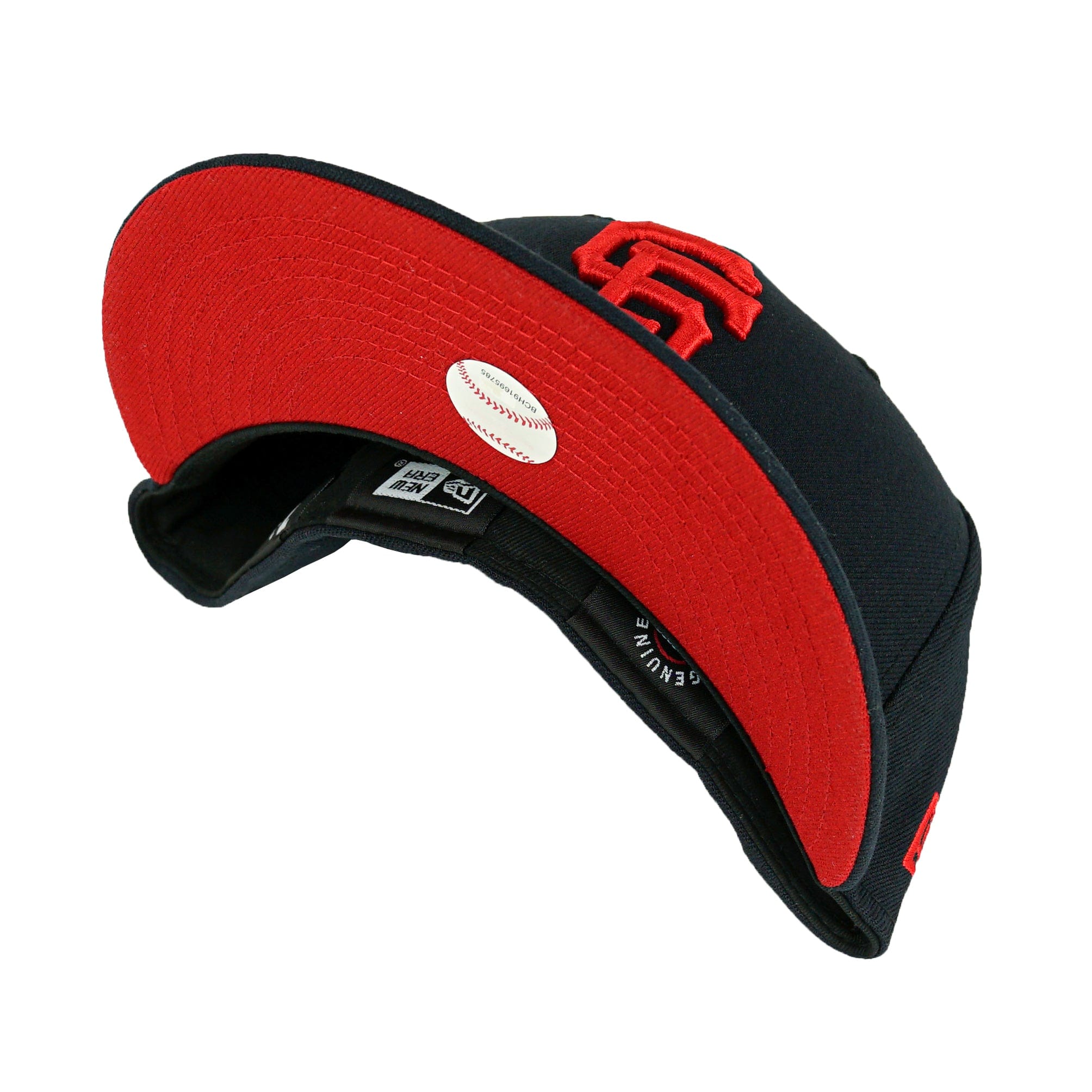 State Of Flux X New Era San Francisco Giants 59Fifty Fitted Hat in navy and radiant red - State Of Flux - State Of Flux