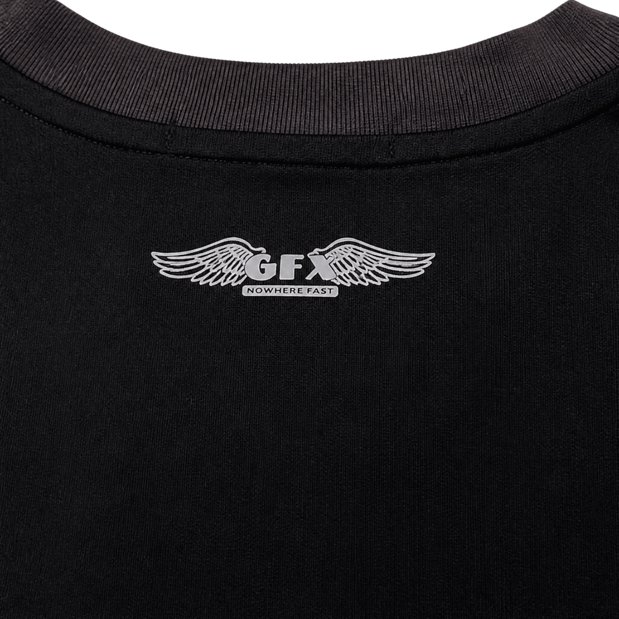 Static Long - sleeve Mesh Jersey in black - Devá States - State Of Flux