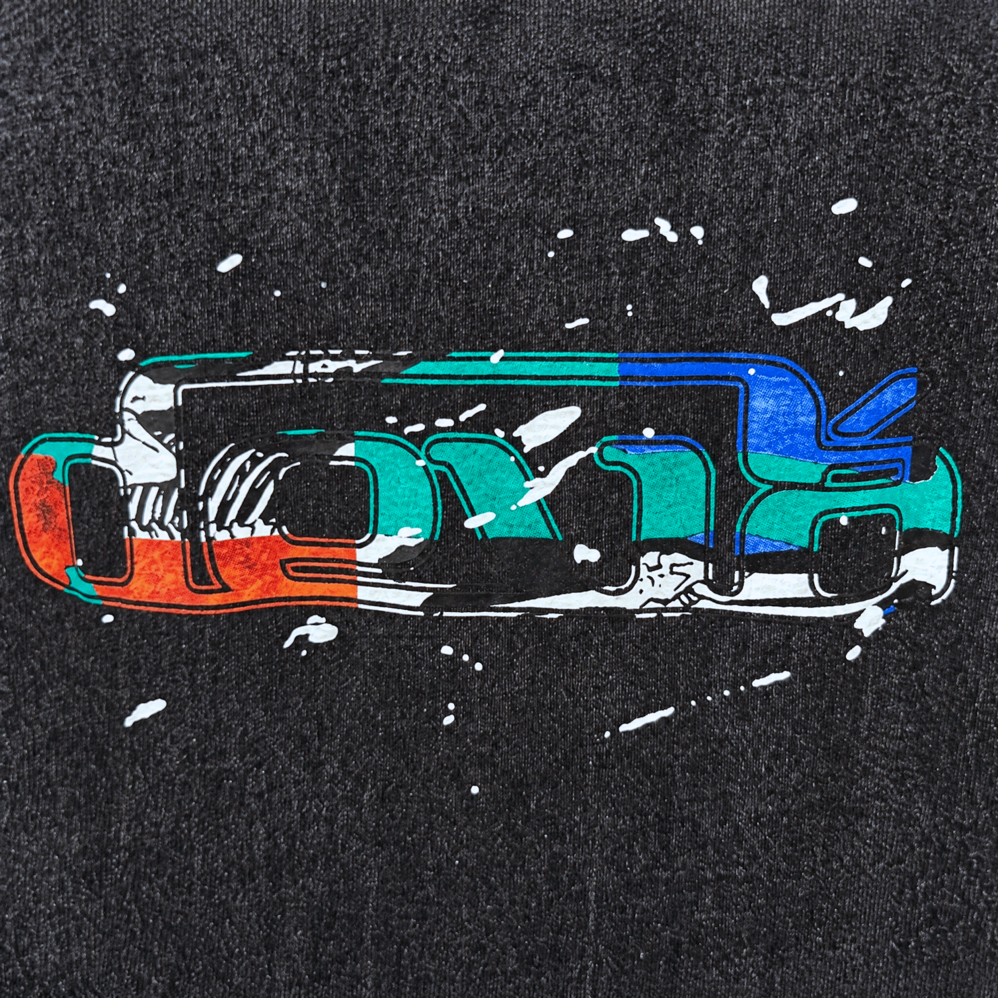 Stigma Tee in washed black - Devá States - State Of Flux