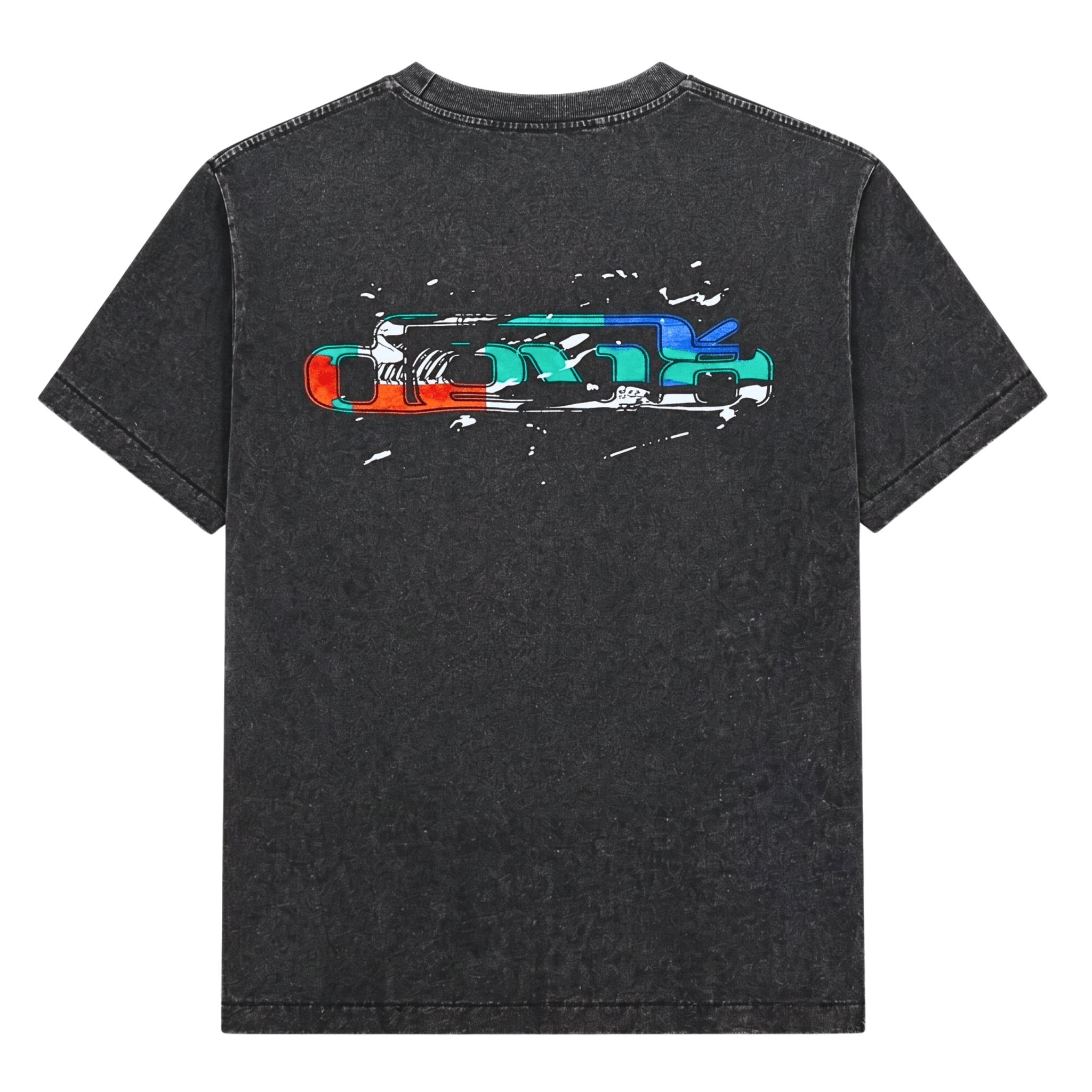 Stigma Tee in washed black - Devá States - State Of Flux