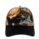 Stop Cattin’ Strapback Hat in tan and black - State Of Flux - State Of Flux