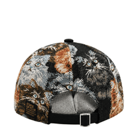 Stop Cattin’ Strapback Hat in tan and black - State Of Flux - State Of Flux