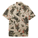 Swanski Button - up in tan - The Quiet Life - State Of Flux