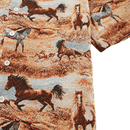 Tapestry Shirt in stallion - Kuwalla Tee - State Of Flux