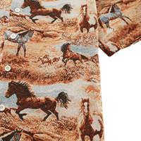 Tapestry Shirt in stallion - Kuwalla Tee - State Of Flux