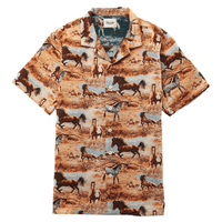 Tapestry Shirt in stallion - Kuwalla Tee - State Of Flux