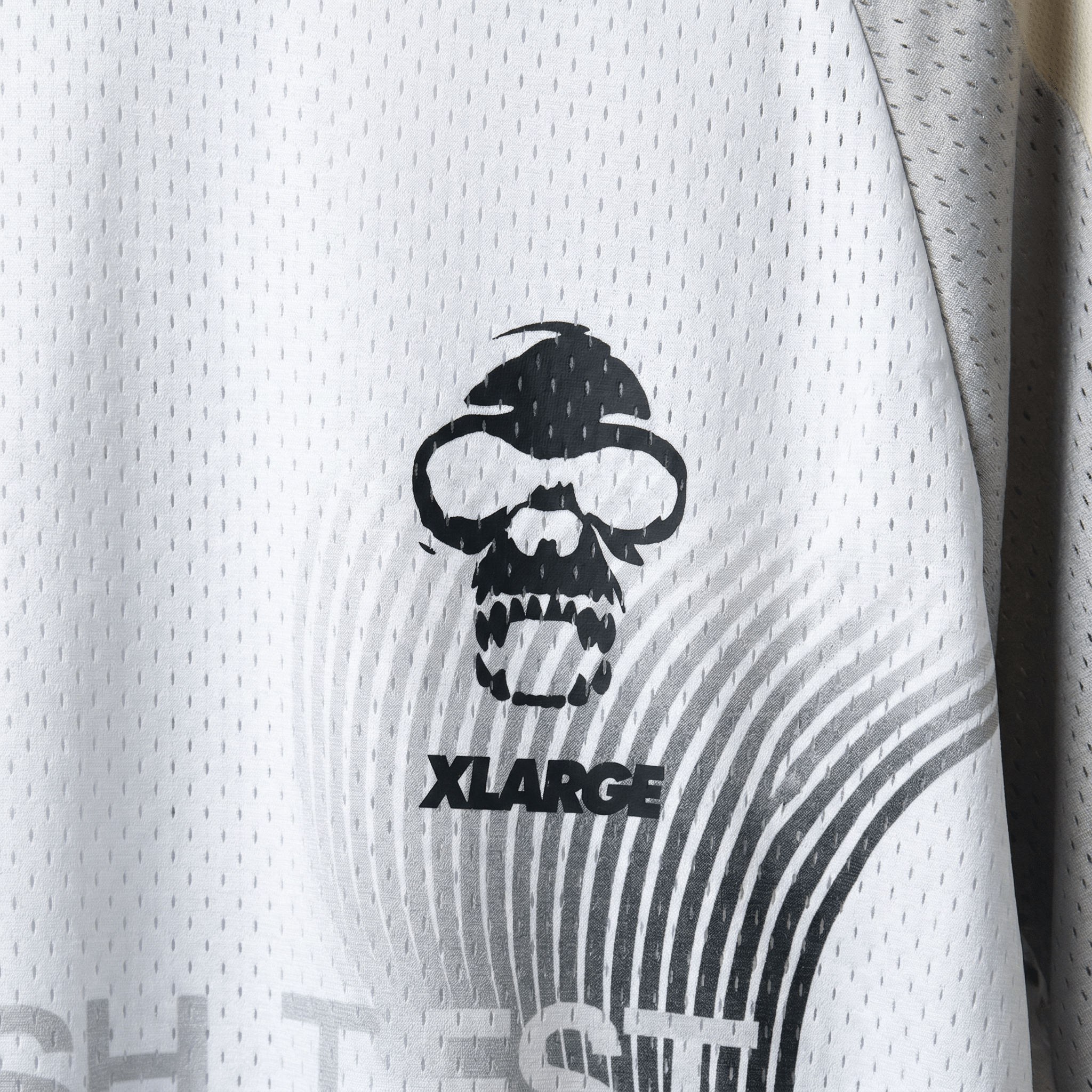 Team Short - sleeve Moto Jersey in beige and white - XLARGE - State Of Flux