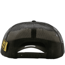 The Workshop Trucker Hat in black and white - State Of Flux - State Of Flux