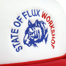 The Workshop Trucker Hat in patriotic - State Of Flux - State Of Flux