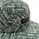 Timberline 5 - Panel Hat in forest green and white - State Of Flux - State Of Flux