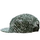 Timberline 5 - Panel Hat in forest green and white - State Of Flux - State Of Flux