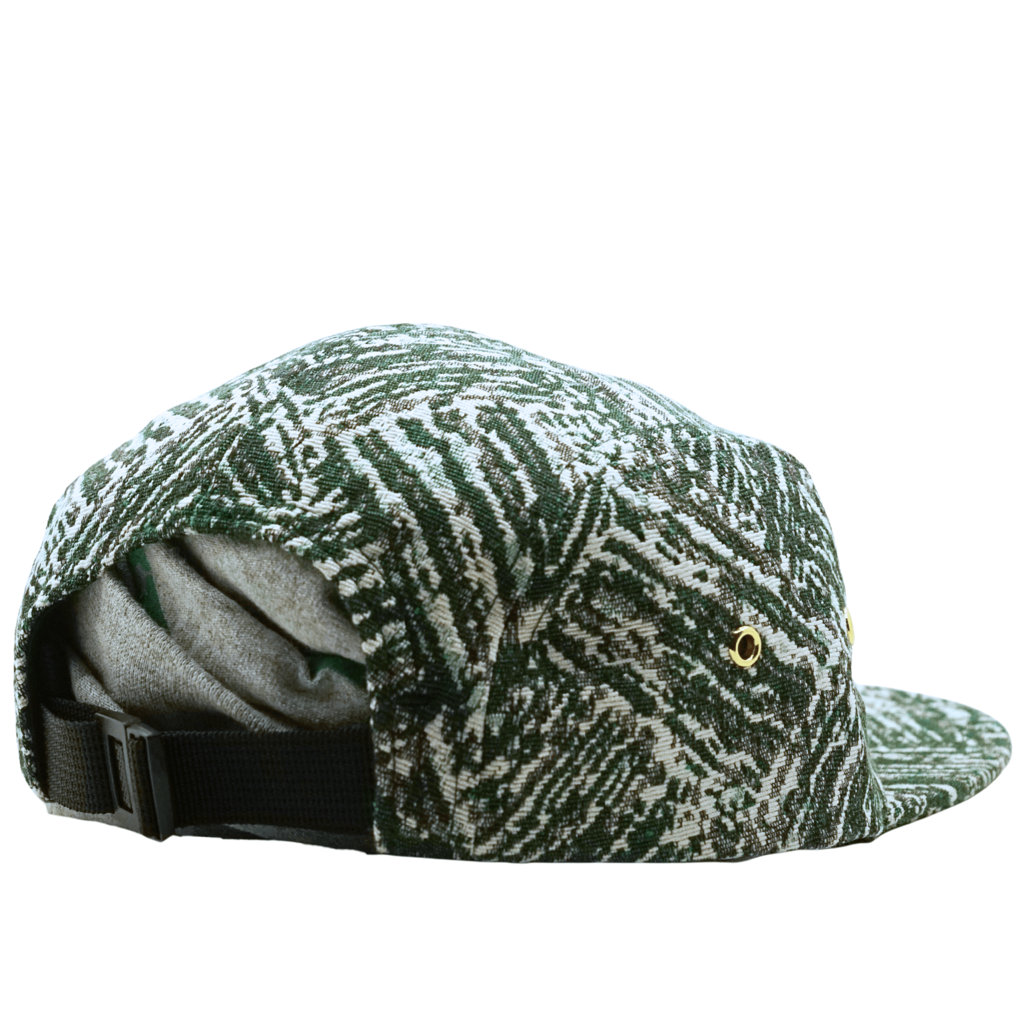 Timberline 5 - Panel Hat in forest green and white - State Of Flux - State Of Flux