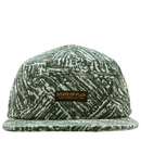 Timberline 5 - Panel Hat in forest green and white - State Of Flux - State Of Flux