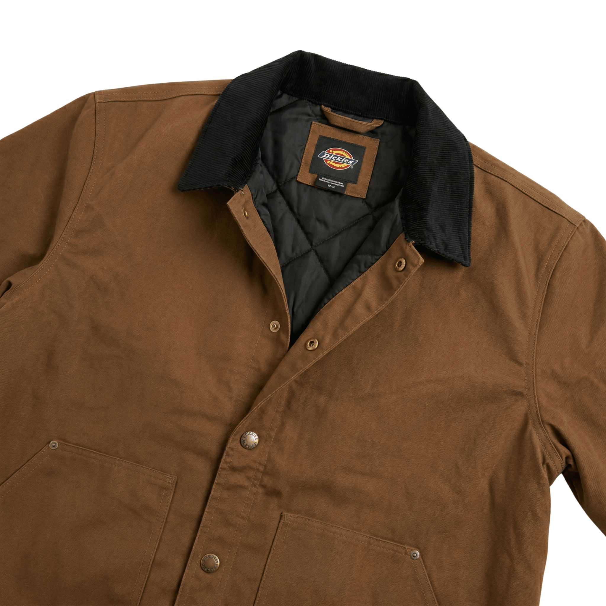 Union Barn Jacket in timber brown and black