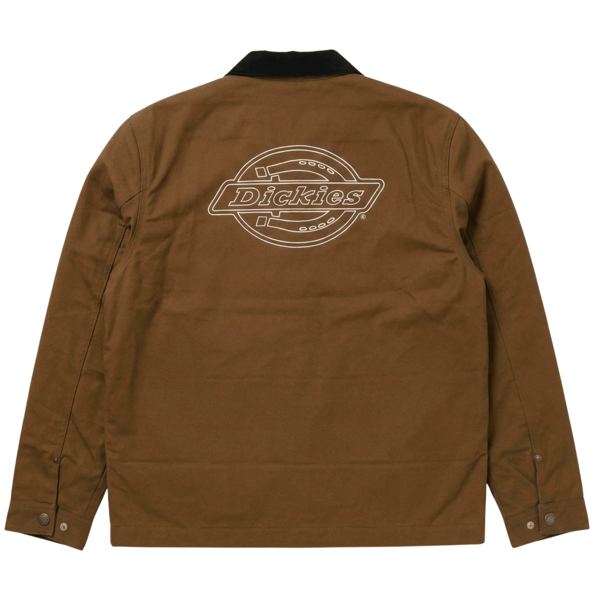 Union Barn Jacket in timber brown and black - Dickies - State Of Flux