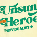 Unsung Hero Tee in cream - Individualist Lab - State Of Flux