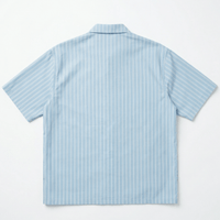 Venedocia Striped Short - sleeve Shirt in endless sky - Dickies - State Of Flux