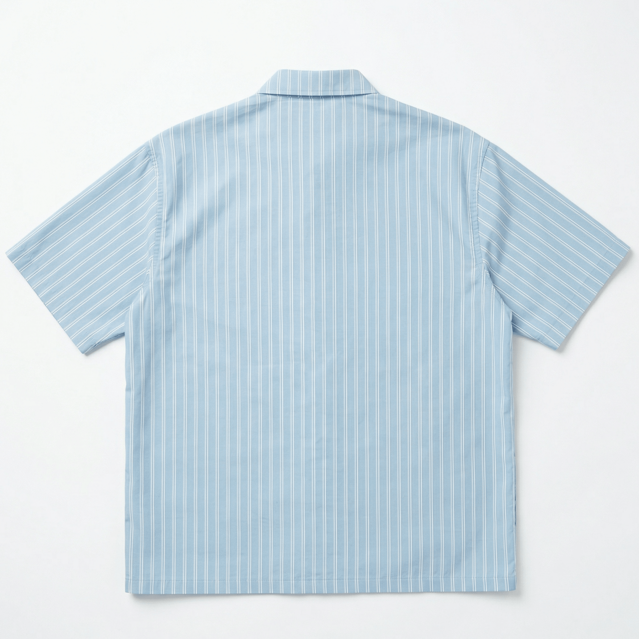 Venedocia Striped Short - sleeve Shirt in endless sky - Dickies - State Of Flux