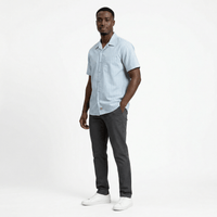 Venedocia Striped Short - sleeve Shirt in endless sky - Dickies - State Of Flux