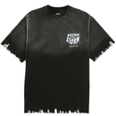 Weather The Storm Tee in weathered black and reflective grey - State Of Flux - State Of Flux