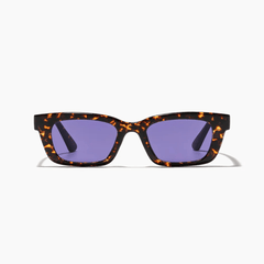 West End Sunglasses in wasp and purple rain
