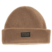 Wool Mantra Beanie in tan - State Of Flux - State Of Flux
