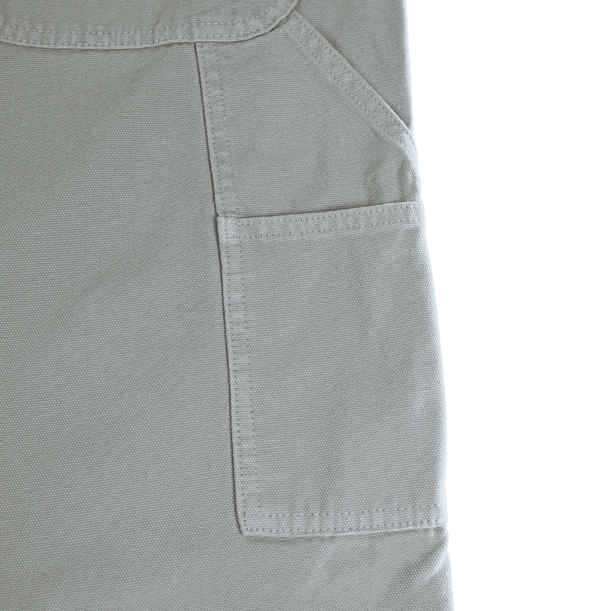 Worn In Duck Carpenter Pants in silver birch - Dickies - State Of Flux