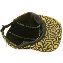 Zippered SOF Mindstate 5 - Panel Hat in mustard and black - State Of Flux - State Of Flux