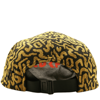 Zippered SOF Mindstate 5 - Panel Hat in mustard and black - State Of Flux - State Of Flux