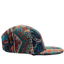 Zippered Verla 5 - Panel Hat in multi - State Of Flux - State Of Flux