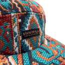 Zippered Verla 5 - Panel Hat in multi - State Of Flux - State Of Flux