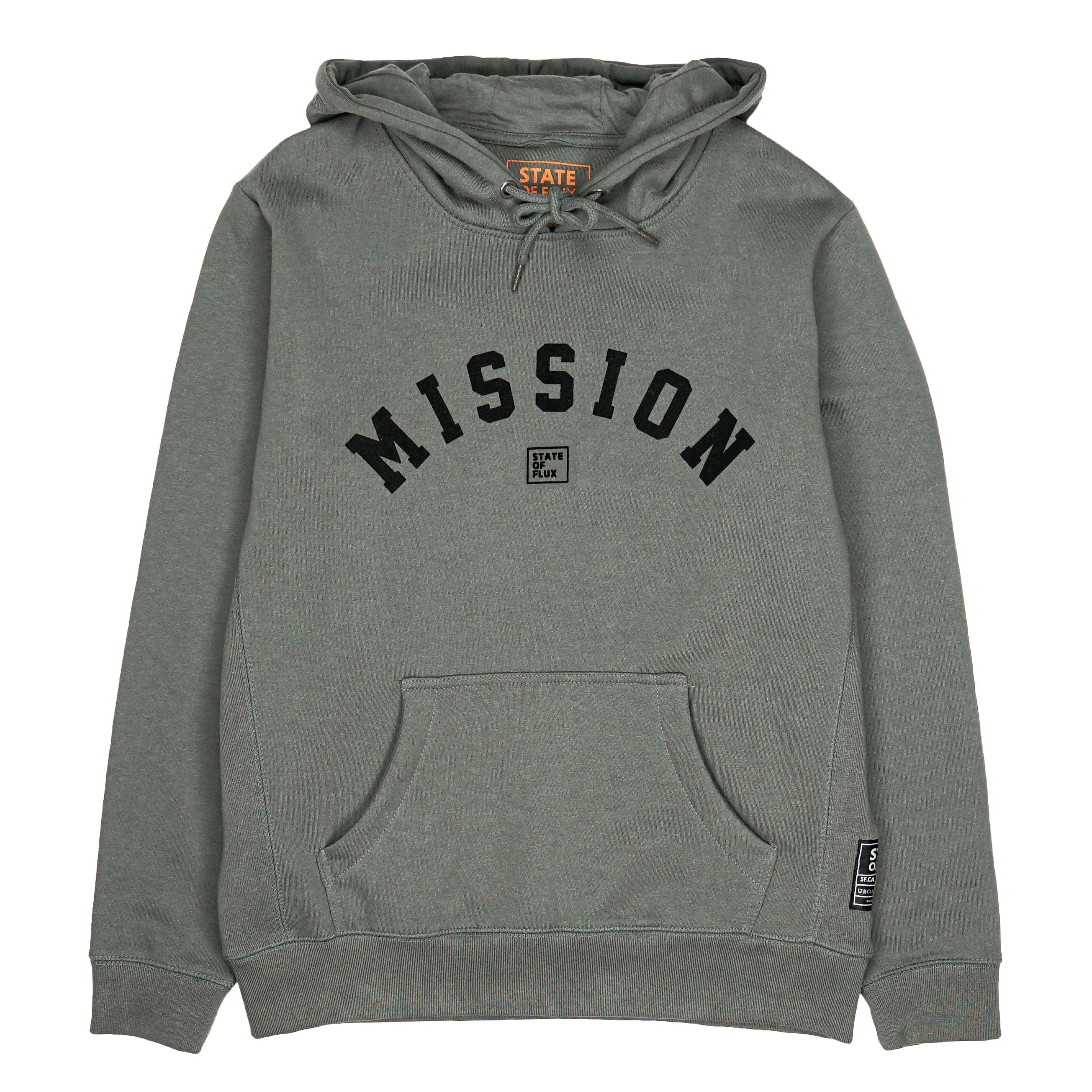 OG Mission Hoodie in charcoal