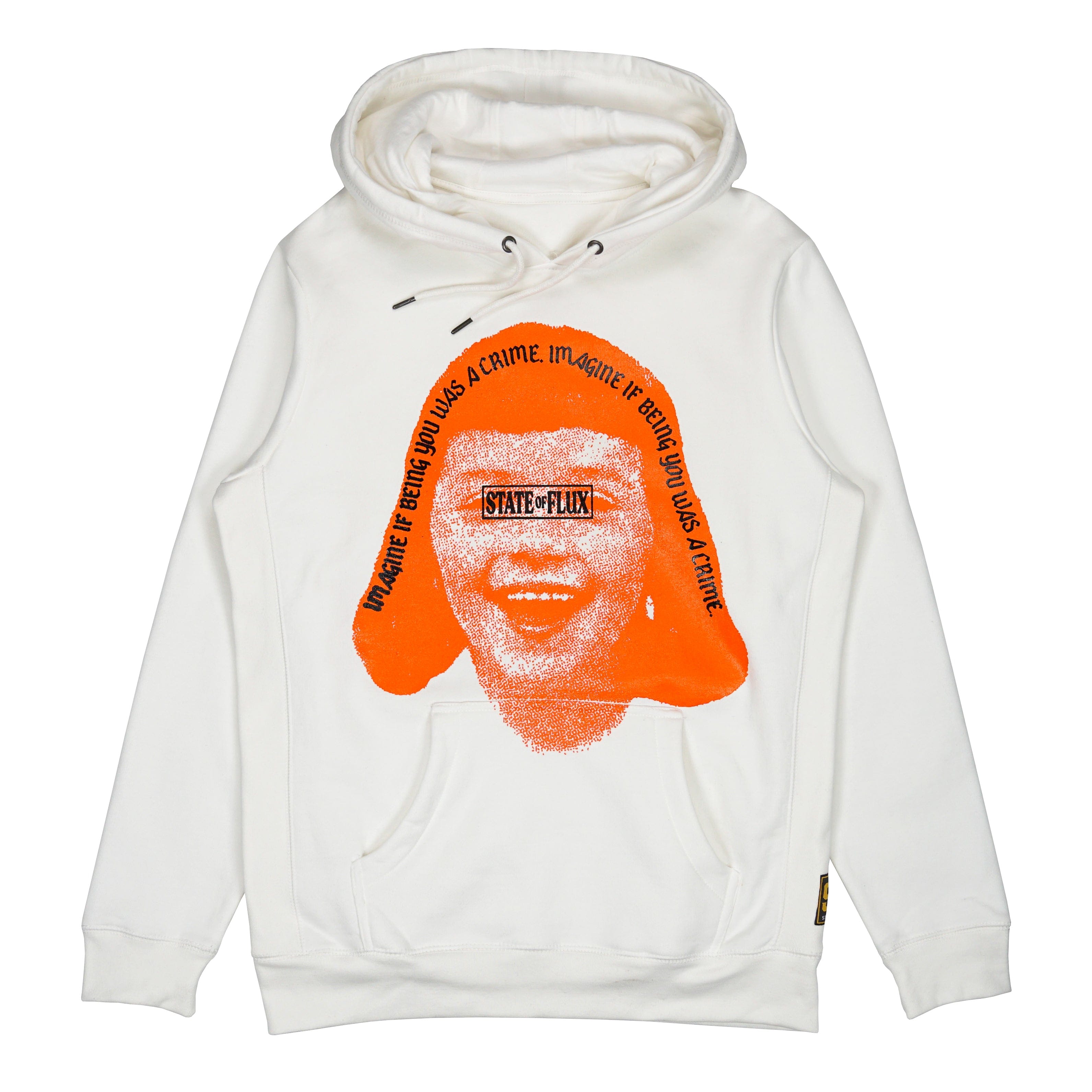 Stamped Hoodie in natural